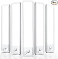 Under Cabinet Motion Sensor Lighting: Dimmable Rechargeable Lights Indoor - Battery Operated Lights - Undercabinet Wireless Closet Light Magnetic Led Light for Kitchen Home Bathroom Counter 5 Pack