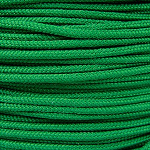 Paracord Planet 95lb Paracord – 1 Strand Type I Parachute Cord for Outdoors and DIY – Kelly Green (100 ft)