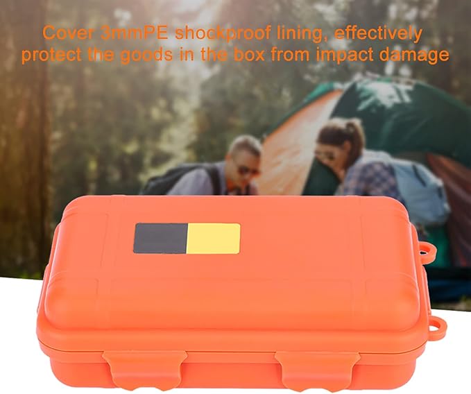 Broadhead Case, Broadhead Box, Plastic Waterproof and Shockproof Box for Outdoor Surviva Camping Fishing Foam Sealed Storage Box (Large Size)