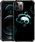 for iPhone 11 Pro Case, Skeleton Winding Snake Pattern Graphic Design Girl Boy Soft Silicone Hard Acrylic Shock Protection for iPhone 11 Pro