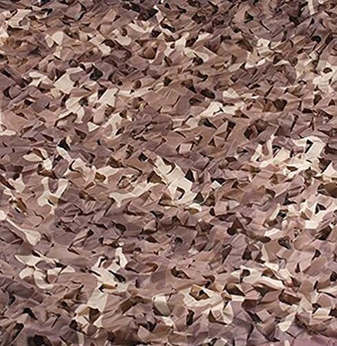Shelter Military Hunting Camouflage Net Woodland Army Camping Sun Shelter Tent Shade10×10m-(Military Desert) by Gocher