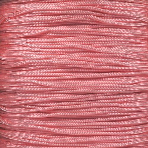Paracord Planet 95lb Paracord – 1 Strand Type I Parachute Cord for Outdoors and DIY – Rose Pink (100 ft)