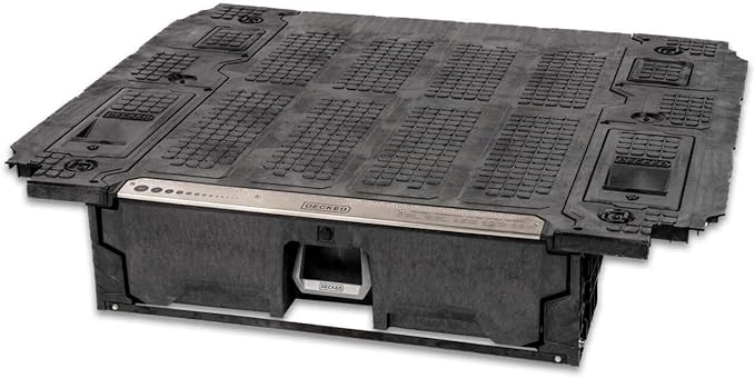 DECKED Truck Bed Storage System with System Accessories | Compatible with Toyota Tacoma (2005-2023) 6'2"
