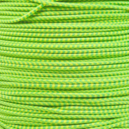 Paracord Planet 25 X PAR-18SC-DYGLW- 1/8 Shock Cord, 25', Dayglow