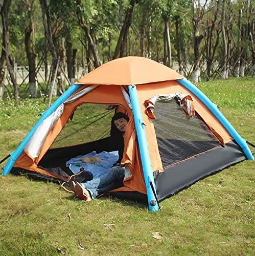 Air Tight Waterproof Inflatable 2-3 Person Family Recreation Camping Tent New by Unknown