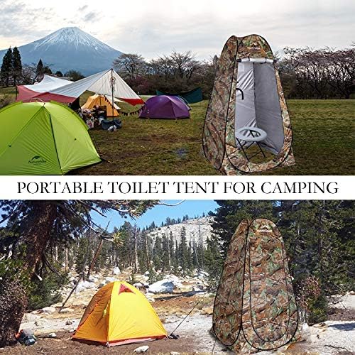 Your Choice Pop Up Shower Tent 47.2" Wx74.8/82.7" H Privacy Changing Tent - Image 6