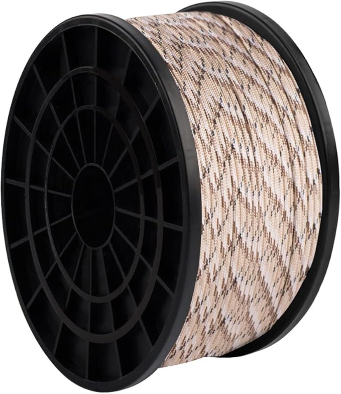 HERCULES Type III Paracord 550 Paracord Rope Parachute Cord, 100' Camo for Survival Rope, Survival Cord
