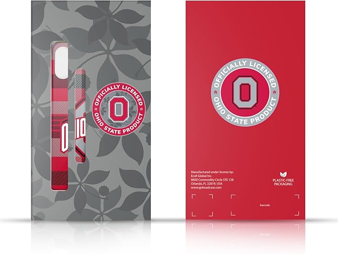 Head Case Designs Officially Licensed Ohio State University Vintage Football Graphics Hard Back Case Compatible with Apple iPhone 15