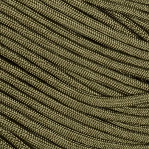 The Paracord Store | Type III 550 Paracord - 50 FT Hank, Khaki | Heavy Duty 7 Strand Tactical Paracord - USA Made Nylon Outdoor Parachute Cord for Camping, Fishing & More - Survival Cord