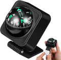 Cabilock Car Compass Dashboard Ball Portable Auto Direction Finder with Adjustable Dial Adhesive Mount for Outdoor Navigation in Cars and Suvs