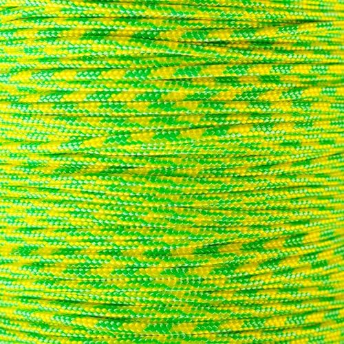 Paracord Planet 325 Paracord – 3 mm Type II Nylon Parachute Cord with 3 Inner Strands (Dayglow, 100 ft)