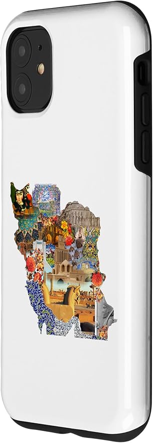 Map of Persian empire, Iran Map Case for iPhone 11
