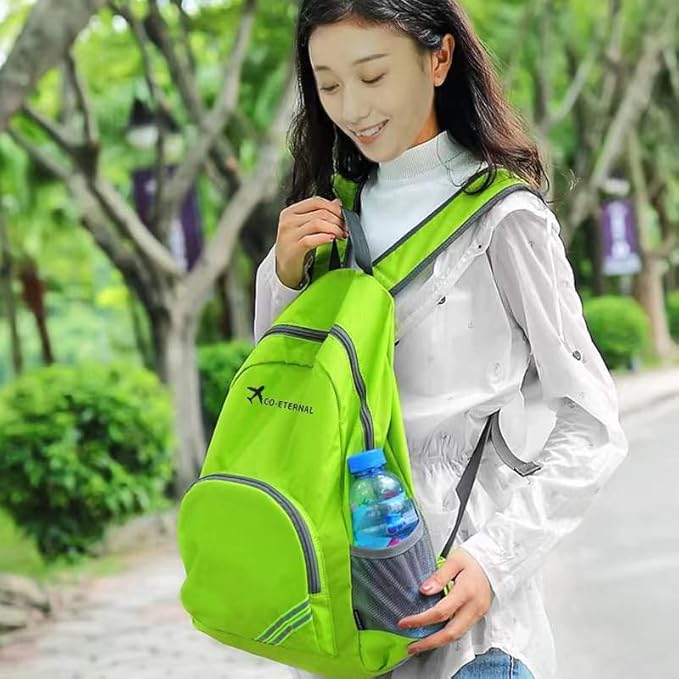 Geboldil Men's and women's waterproof backpack traveling backpack blue