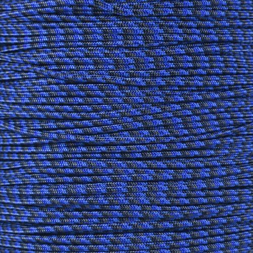Paracord Planet 275lb Paracord – 3/32 Inch (2.38 mm) Nylon Crafting Cord with 5 Strand Inner Core – Denim (1000 ft)
