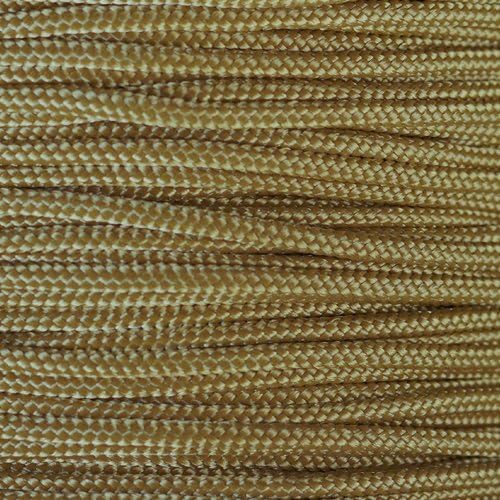 Paracord Planet 325 Paracord – 3 mm Type II Nylon Parachute Cord with 3 Inner Strands (Coyote Brown, 250ft)