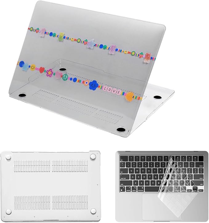 Laptop Cover for MacBook Air 11 inch Case 2015-2010 Release (Model A1465 A1370),Anti-Cracking Plastic Hard Shell Case & Keyboard Cover for Apple Mac Air 11.6",Smiley Flower