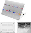 Hard Case for New MacBook Air 13 inch M2 M3 M4 2022 2024 2025 Release (Model A3240 A3113 A2681),13.6" Protective Case Cover & Keyboard Cover for Laptop Air 13.6",Smiley Flower