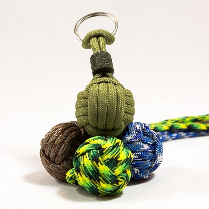 Paracord 550 lb, 7 Strand Paracord Rope 50ft 4mm, Nylon Parachute Cord for Camping, Neon Orange