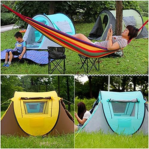 Automatic Pop-Up Tents 2-4 Person Waterproof Camping Tent Instant Portable Cabana Beach Tent UV Protection Sun Shelter for Beach Camping Hiking Fishing - Image 7