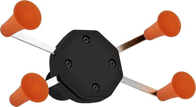 Rubber Cap for X-Grip Mount Holder Compatible with RAM Bicycle Motorcycle Phone Holder Stand - Non-Slip Phone Mount Bracket Cap Replacement for X-Grip Rubber Cap RAP-UN-CAP-4U (4PCS Orange)