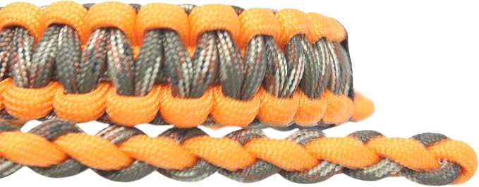 Realtree® Paracord Archery Bow Wrist Sling - 100% Full Grain Leather 550 Paracord