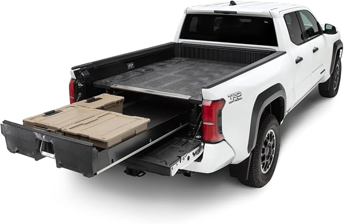 DECKED Truck Bed Storage System with System Accessories | Compatible with Toyota Tacoma (1995-2004) 6'2"