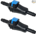Mazama Quick Connect 2-Pack for Popular Hydration Bladders, Reservoirs. Fits 1/4" Inner Dimension Tubing