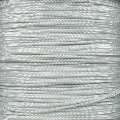 Paracord Planet 95lb Paracord – 1 Strand Type I Parachute Cord for Outdoors and DIY – White (50 ft)