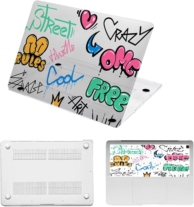 Case for New MacBook Pro 16 inch M4 M3 M2 M1 Pro/Max 2025-2021 Release (Model A2485 A2780 A2991 A3186 A3403),Snap Case Protective Laptop Cover & Keyboard Cover,Cool Art