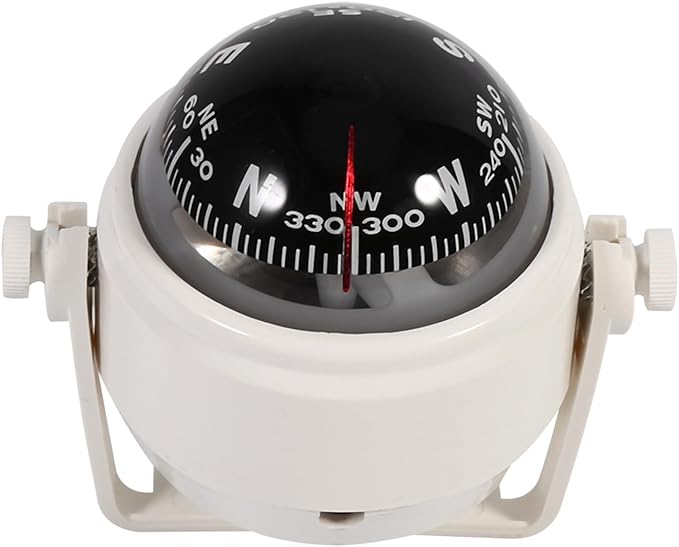 Waterproof Sea Car Compas Dashboard,Boat Compas Marine Dash Mount Dashboard Compas for Car Watercraft Boat Caravan