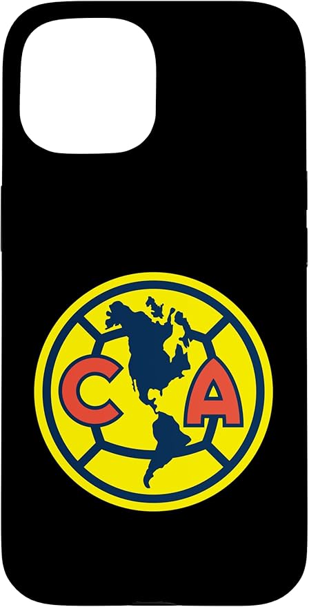 Club America Classic Crest Circle with Americas Map Case for iPhone 15