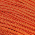The Paracord Store | Type III 550 Paracord - 50 FT Hank, International Orange | Heavy Duty 7 Strand Tactical Paracord - USA Made Nylon Outdoor Parachute Cord for Camping, Fishing - Survival Cord