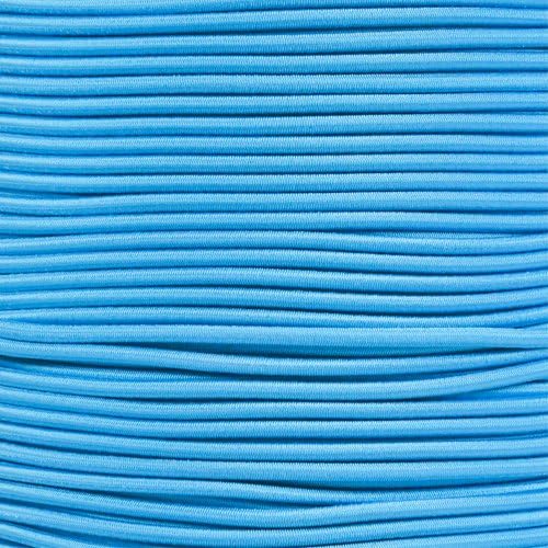 Paracord Planet 1/8 Inch Shock Cord – Nylon Bungee Cord for Crafting, Home Improvement, and General Indoor Use