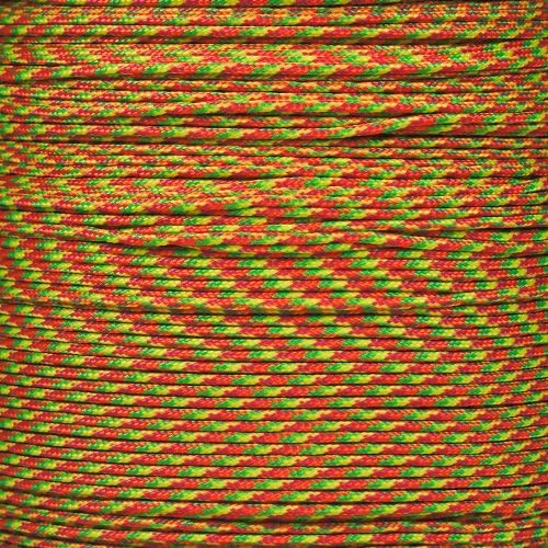 Paracord Planet 95lb Paracord – 1 Strand Type I Parachute Cord for Outdoors and DIY – Starburst (10 ft)