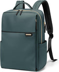 Laptop Backpack for Women, Work Business Traval Computer Backpacks with Laptop Compartment Waterproof Casual Daypack for Travel College,14Inch,DarkGreen