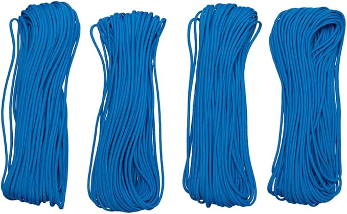 Paracord Planet Solid Color 550lb Paracord – 7 Strand Type III Nylon Cord for Indoor and Outdoor Tasks – Colonial Blue (1,000 ft)