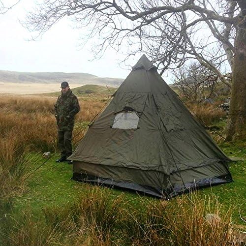 Mil-Tec 4 Person Pyramid Tent Teepee - Image 3