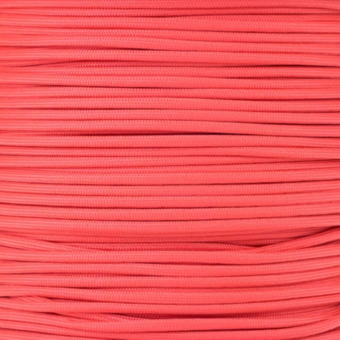 Paracord Planet Solid Color 550lb Paracord – 7 Strand Type III Nylon Cord for Indoor and Outdoor Tasks – Salmon (10 ft)