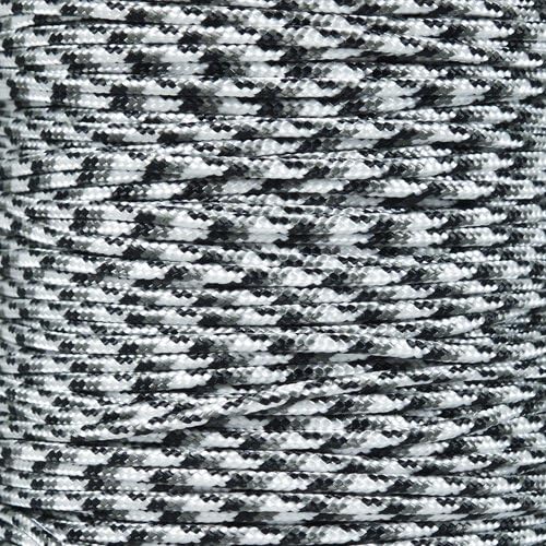 Paracord Planet 325 Paracord – 3 mm Type II Nylon Parachute Cord with 3 Inner Strands (Urban Camo, 25 ft)