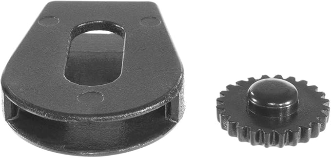 Wheeled Cord Lock Stopper (100 Pack) - Heavy Duty - Clamp Toggle End Slider for Shock Cord, Bungee, Paracord, Drawstrings