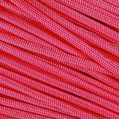 The Paracord Store | Type III 550 Paracord - 100 FT Hank, Salmon Pink | Heavy Duty 7 Strand Tactical Paracord - USA Made Nylon Outdoor Parachute Cord for Camping, Fishing & More - Survival Cord