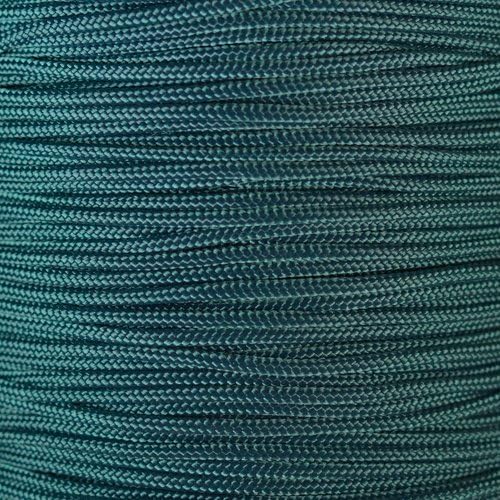 Paracord Planet 325 Paracord – 3 mm Type II Nylon Parachute Cord with 3 Inner Strands (Dark Green, 25 ft)