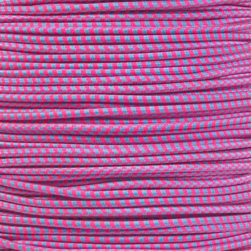 Paracord Planet 1/8-Inch Shock Cord for Replacements, Repairs, and Outdoors – Cotton Candy (50 ft)