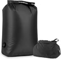 Travel Laundry Bag, Pump-free Vacuum Compression Dirty Clothes Bag, Large Reusable Waterproof & Washable Laundry Bag, Wet and Dry Bag, Ideal for Suitcases, Cruise Essentials (1 Pack) Black