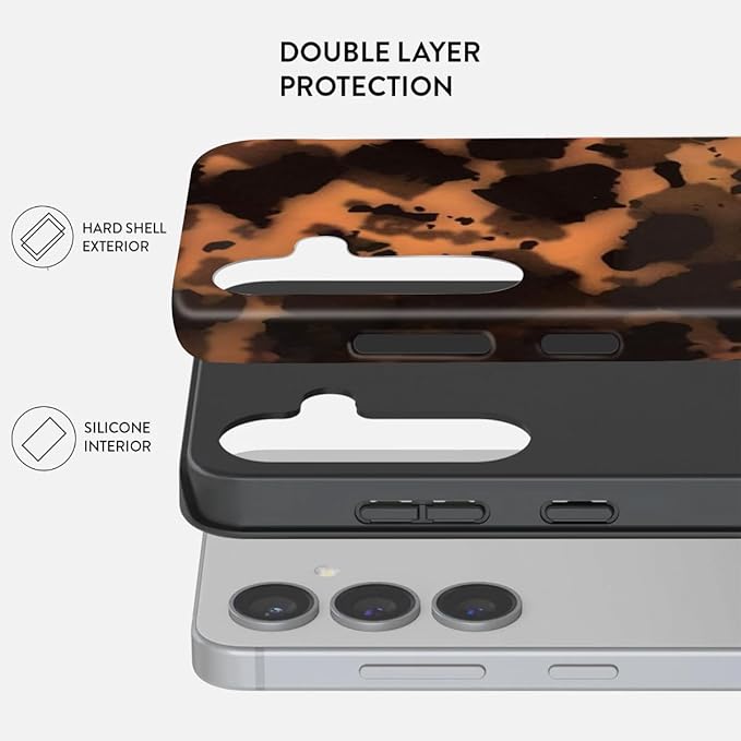 Compatible for Samsung Galaxy S26 Ultra 5G Case, Dual Layer Heavy Duty 2 in 1 Shockproof Protective Phone Case,Cheetah Leopard Print