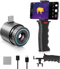 Thermal Monocular for Android, MILESEEY TNV30i Night Vision Thermal Scope, 512×384 Super Resolution 50Hz Thermal Imaging Camera, 1600-Yard Thermal Goggles for Hunting, Building Detection, 10-15mm Lens