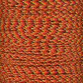 Paracord Planet 95lb Paracord – 1 Strand Type I Parachute Cord for Outdoors and DIY – Fireball (50 ft)