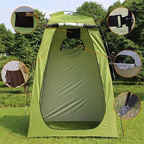 zaizai Camping Toilet, Portable Outdoor Shower Room, Foldable Rain Shelter, Suitable for Camping and Beach Use-Light and Strong, Easy to Install-with Carrying Bag - Image 4