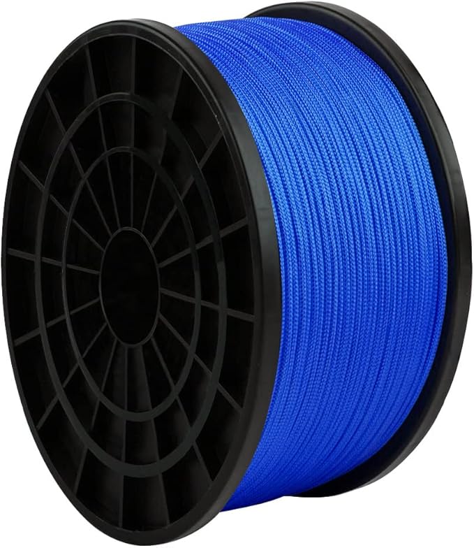 HERCULES Type III Paracord 550 Paracord Rope Parachute Cord, 250' Royal Blue for Survival Rope, Survival Cord