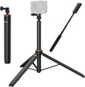 SmallRig 59" Extendable Selfie Stick Tripod for GoPro Hero 13/12/11, for DJI Action 6/5 Pro/4, for DJI Pocket 3, for Xtra Muse, for Akaso, 1/4"-20 Screw for Insta360 X5/X4, Mirrorless Camera - 5284